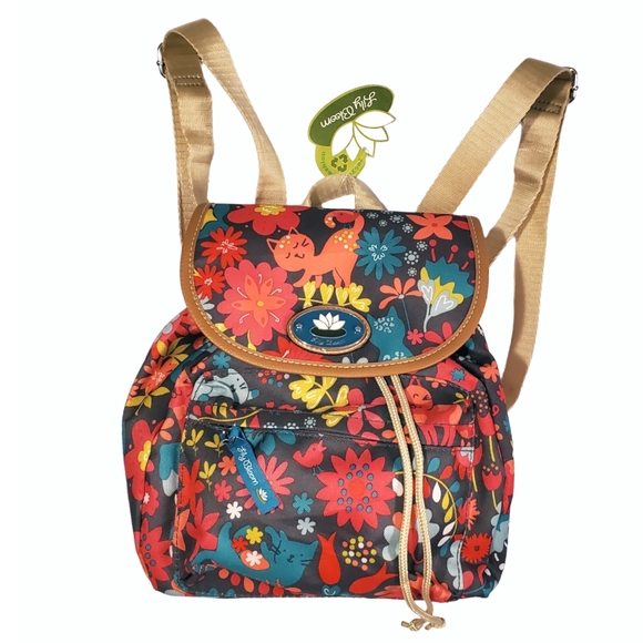 Lily Bloom Bags Lily Bloom Playful Garden Backpack Mini Backpack